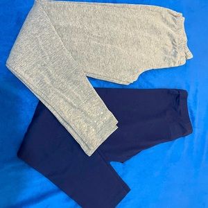 New Two Pair of Leggings Size L (10-12)